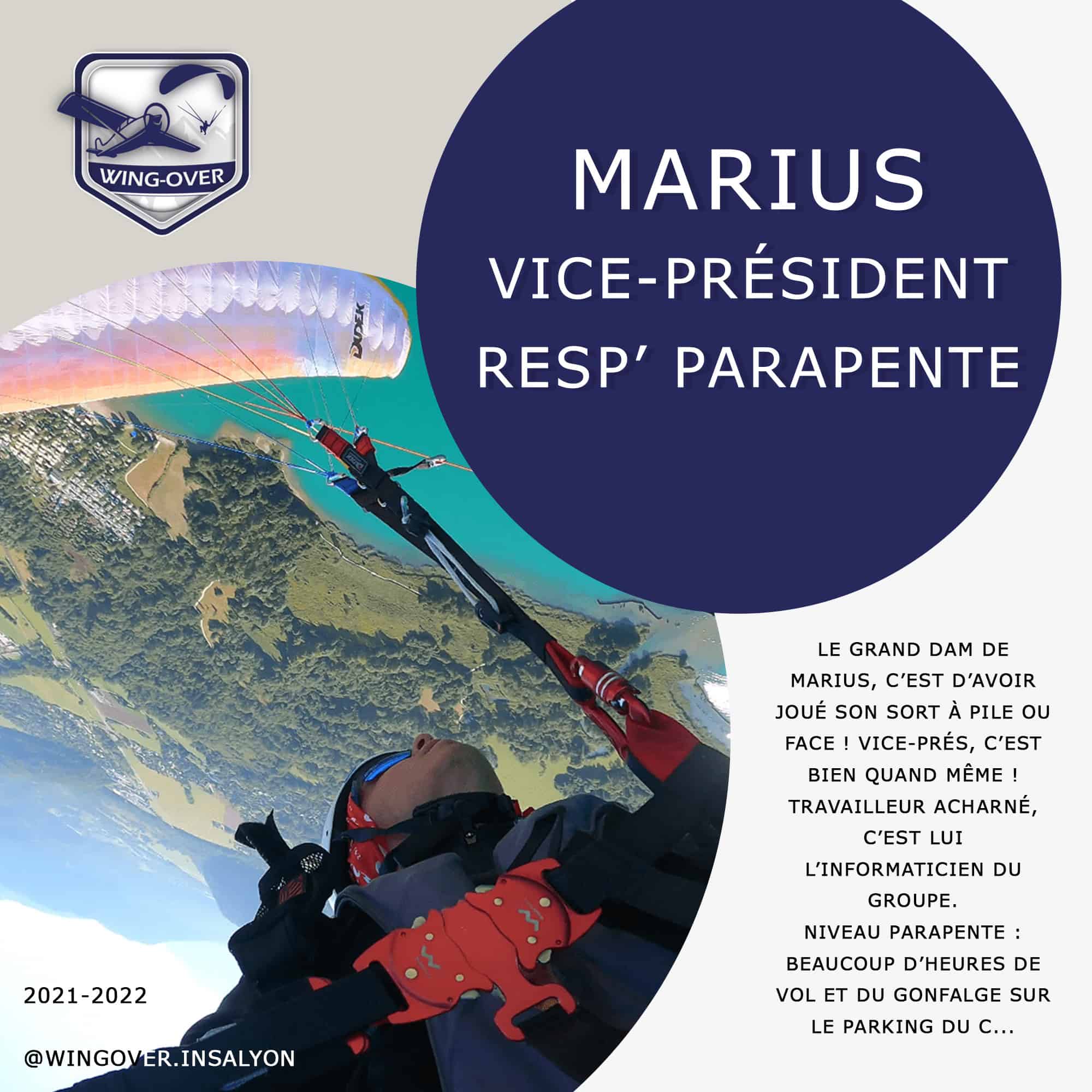 Vice-Président & Resp Parapente Wing-Over et 
